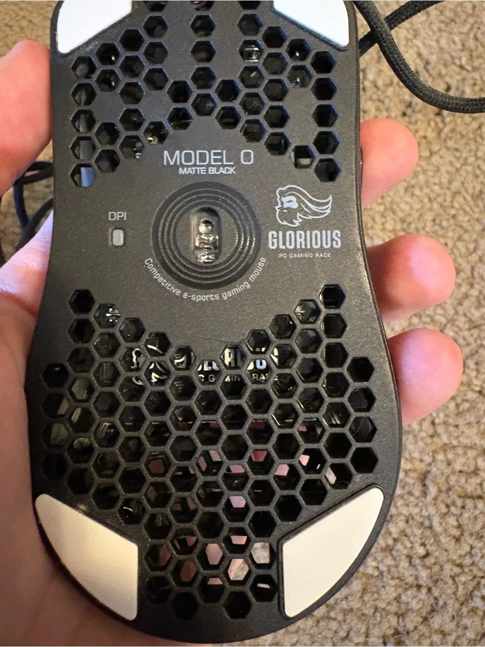 Glorious O- Minus in Matte Black Wired Competitive Gaming Mouse